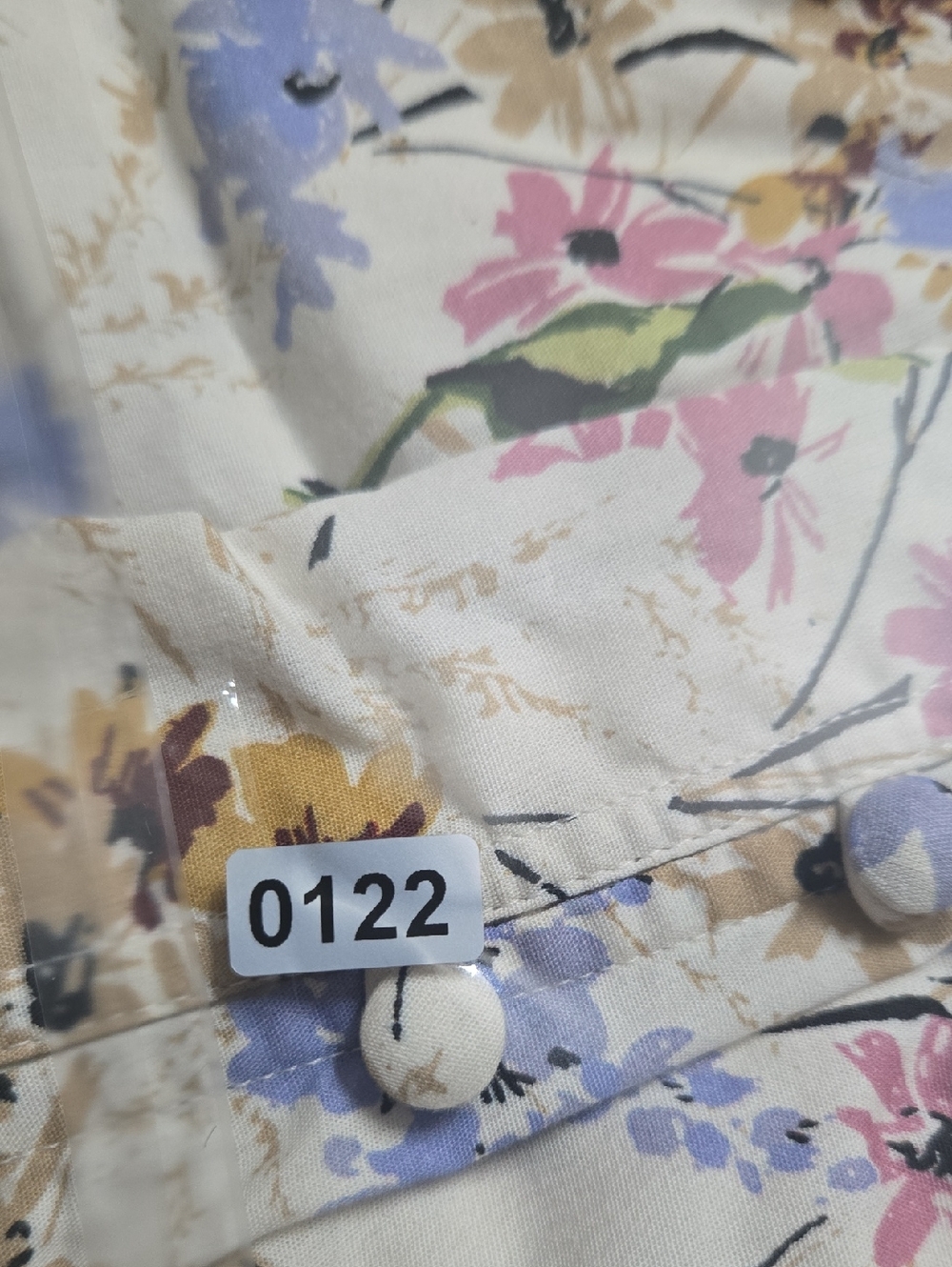by Anthropologie Floral Corset Smocked Back Size Medium - Picture 11 of 11